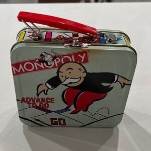 Monopoly Themed Metal Lunchbox